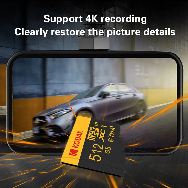 Kodak Micro SD Card Memory Card Class 10 32GB 64GB 128GB 256GB U3 4K