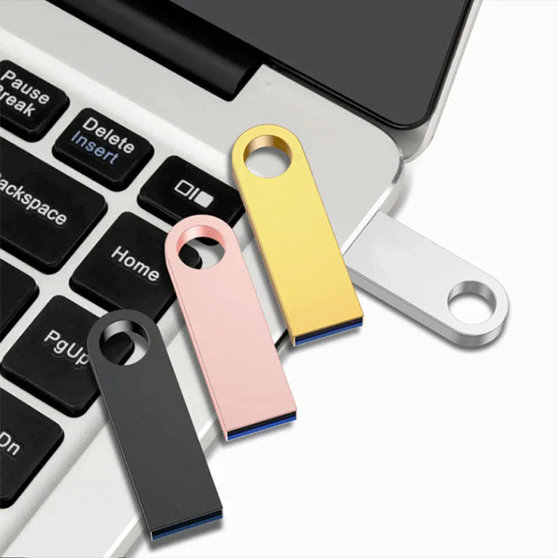 USB Flash Drive 128Gb Pendrive 128Gb Memory Stick 32Gb 4Gb Metal 64 Gb