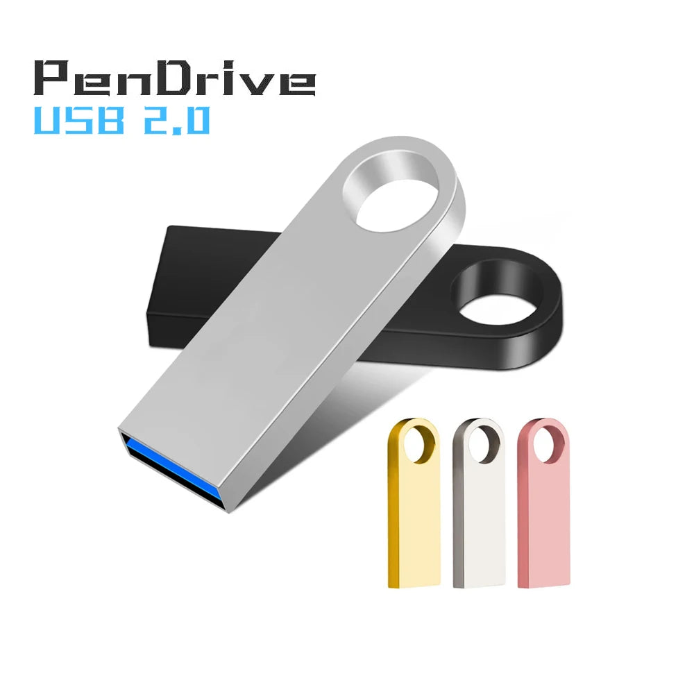 USB Flash Drive 128Gb Pendrive 128Gb Memory Stick 32Gb 4Gb Metal 64 Gb
