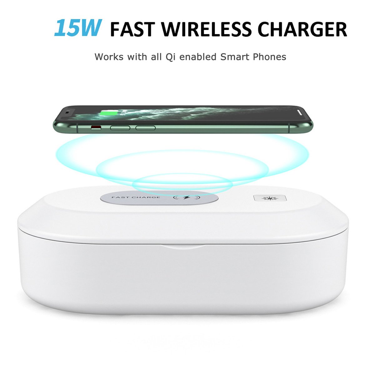 SaniCharge II is a 3 in 1 Sanitize And Charge Your Cell Phone Also