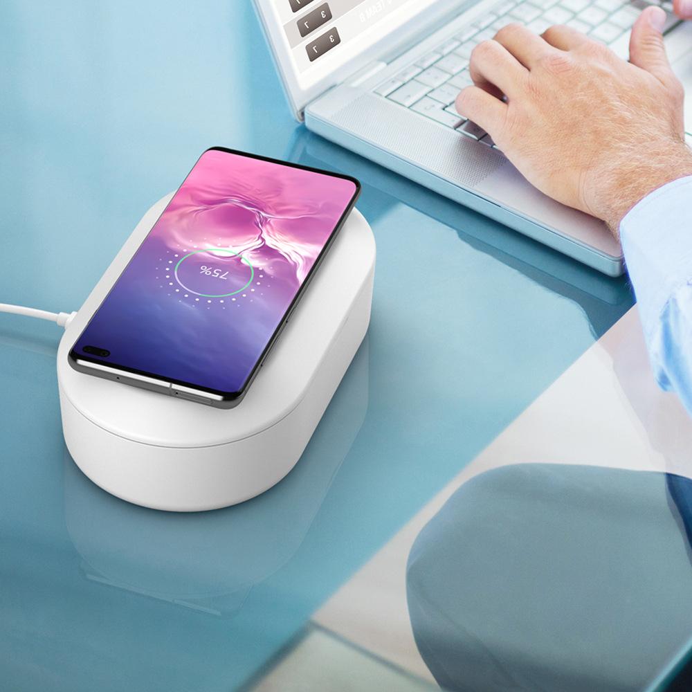 SaniCharge II is a 3 in 1 Sanitize And Charge Your Cell Phone Also