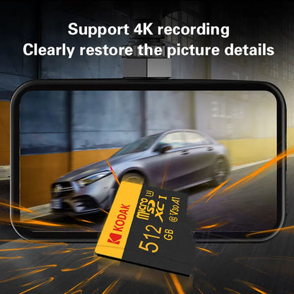 Kodak Micro SD Card Memory Card Class 10 32GB 64GB 128GB 256GB U3 4K