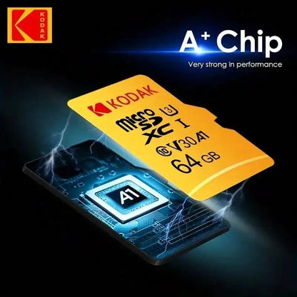 Kodak 32GB-256GB Micro SD Memory Card - High Speed Class 10 U3 UHS-I